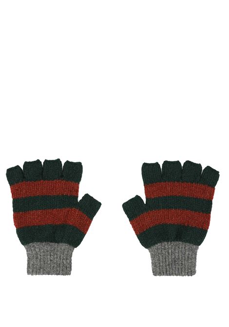 no fingers gloves man navy in wool - HOWLIN - d — 2